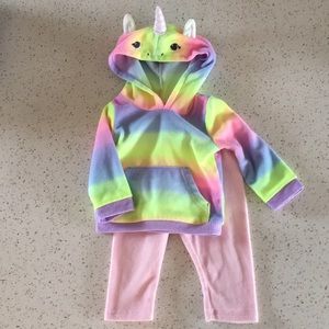 Carter’s Polar Fleece Unicorn Outfit